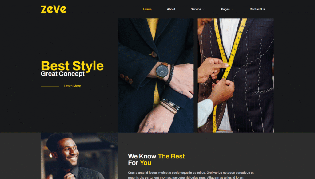 Professional WordPress Website
