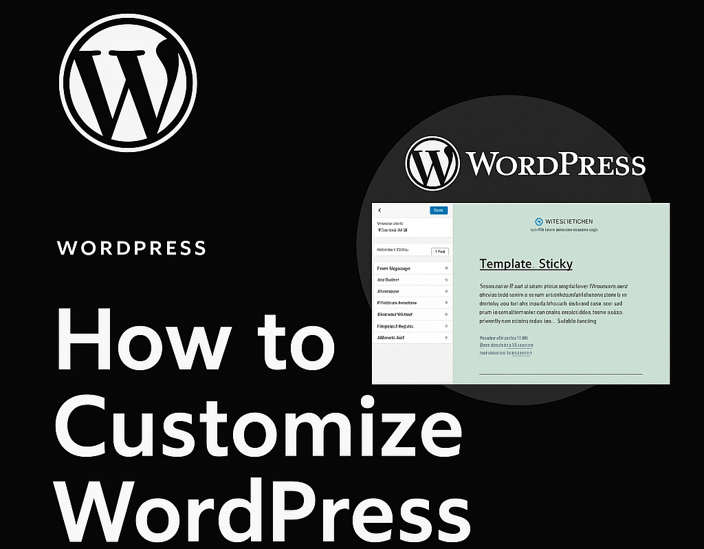 How to Customize WordPress Without Coding – Step-by-Step Guide (2025)
