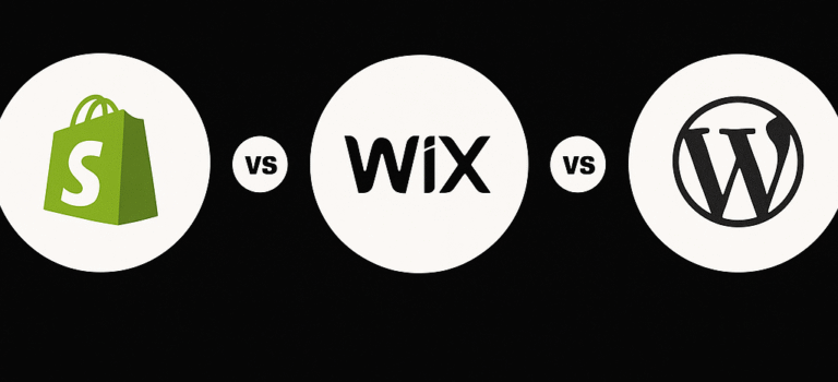 WordPress vs Wix vs Shopify in 2025